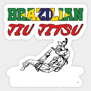 Brazilian Jiujitsu Superpower Sticker